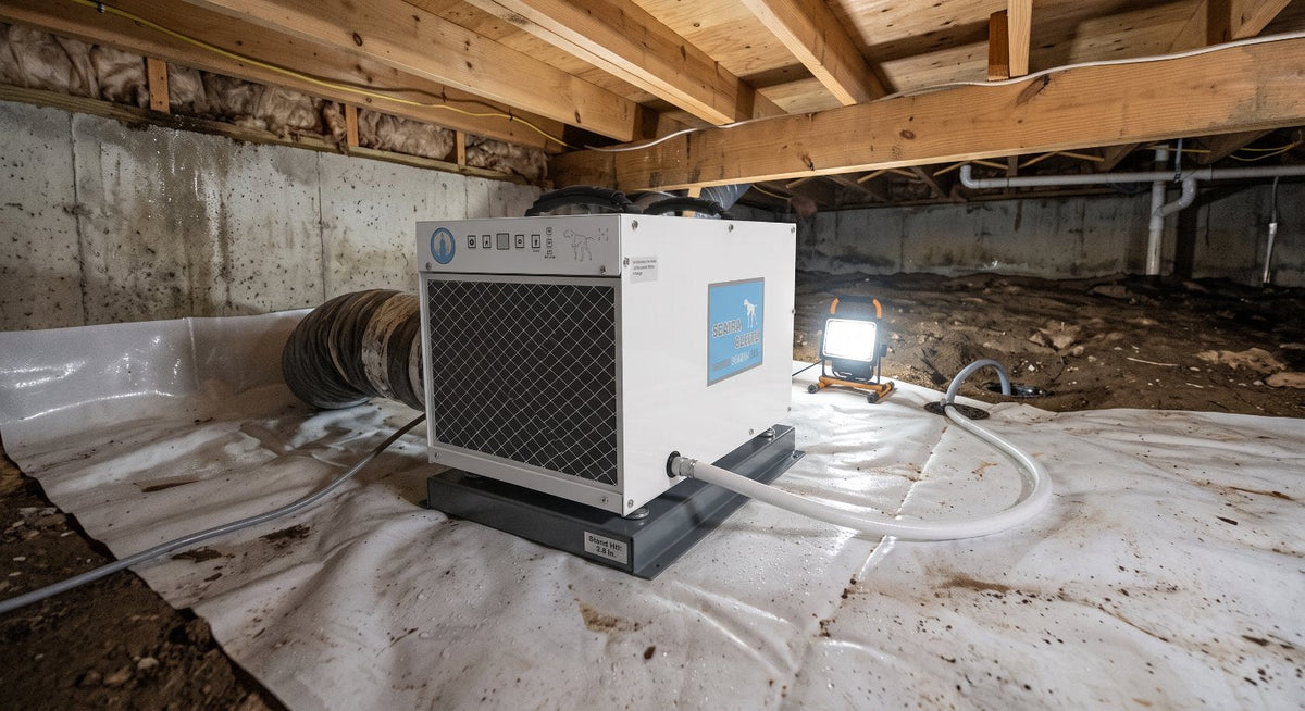 How Long Does a Dehumidifier Take to Dry a Crawl Space?