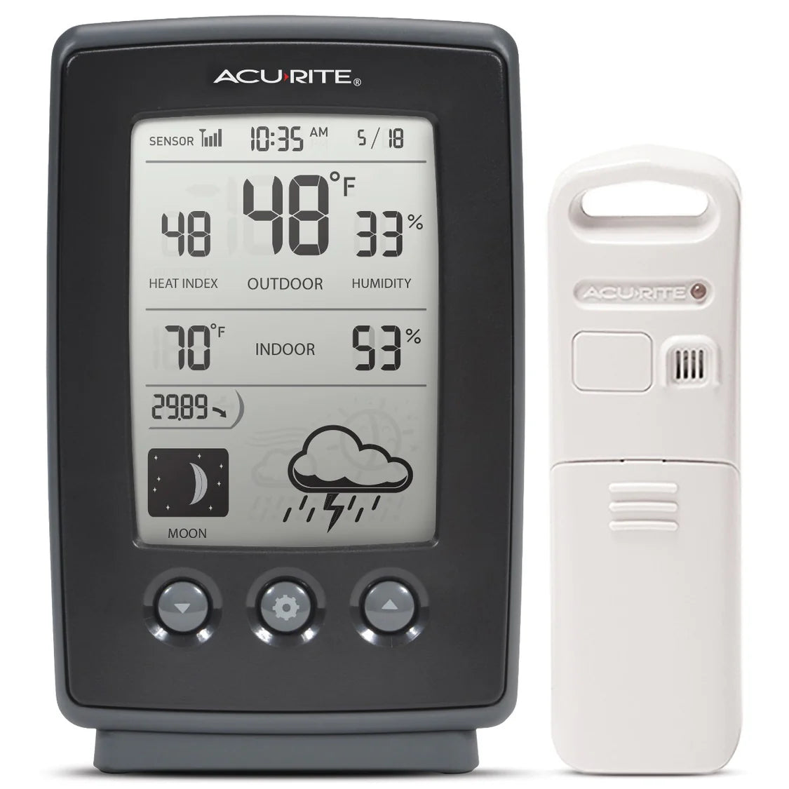 AcuRite Digital Weather Station with Forecast & Temperature Monitor