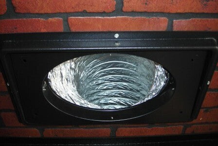 Modular Crawl Space Exhaust Fan System - 1,115 CFM Portable with Duct and Vent