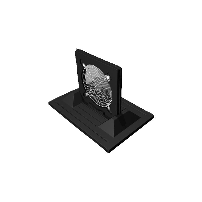 Modular Crawl Space Circulating Fan - 1,115 CFM Portable for Air Circulation