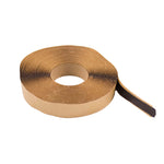 Brown tape roll on a white background