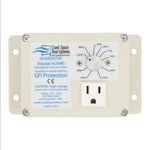 Humidistat with GFI protection on a white background