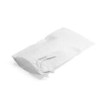 White sandbag on a white background